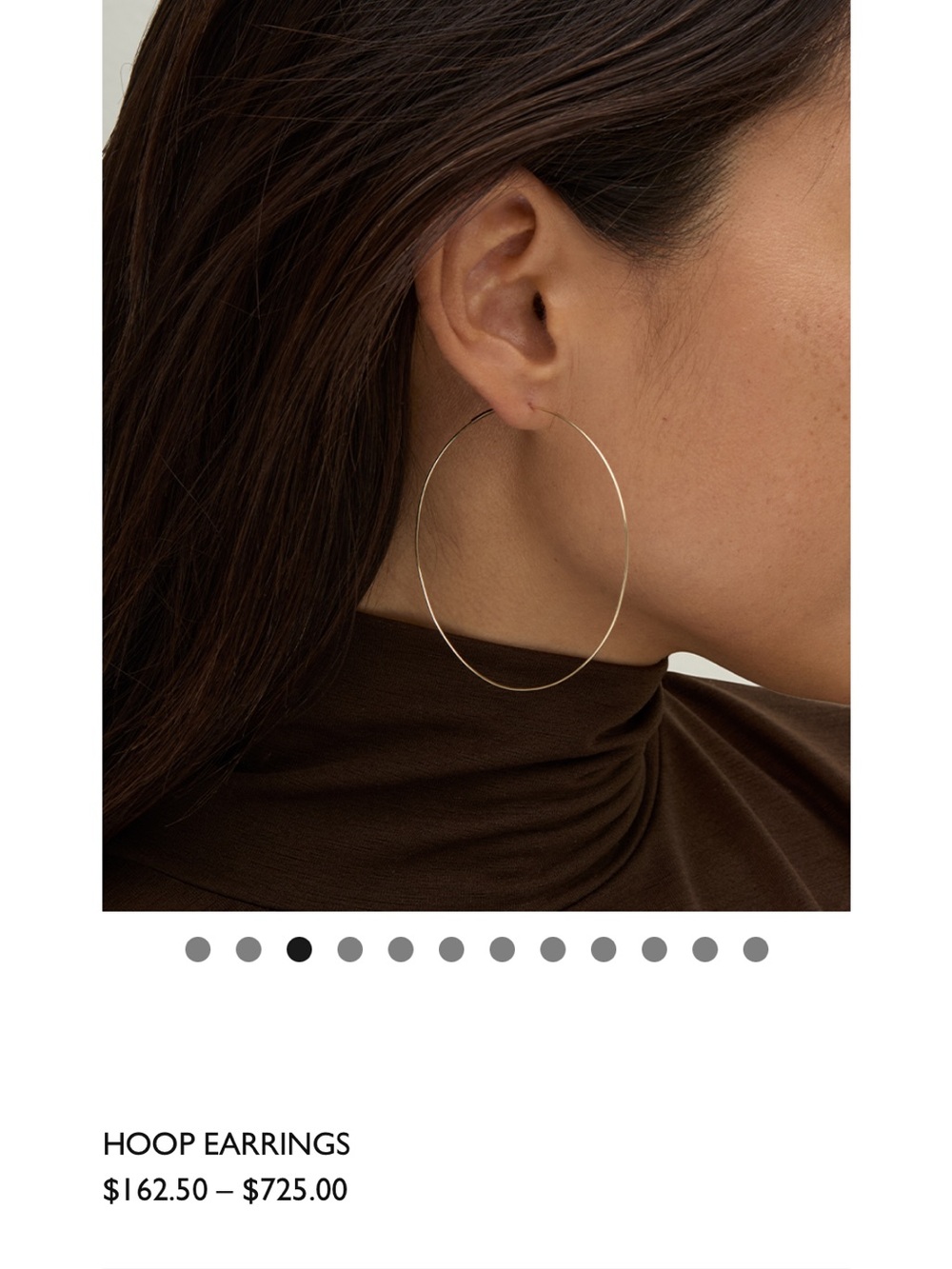 Kathleen Whitaker Flexi 14k Large Hoops